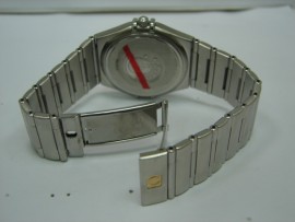 流當品拍賣 原裝 Omega 歐米茄 星座 不鏽鋼 石英 男錶