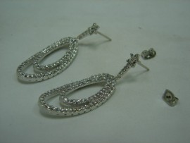 流當品拍賣 造型 3克拉 K金 鑽石 耳環