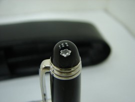 台中 流當品拍賣 原裝 Montblanc 萬寶龍 漂浮鑽石 鋼珠筆 9成5新 喜歡價可議