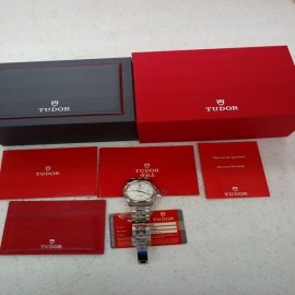 台中流當品拍賣 流當手錶拍賣 原裝 未使用全新品 TUDOR 帝舵 56000 不鏽鋼 自動 男錶 盒單齊全 喜歡價可議