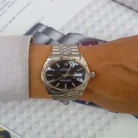 台中流當品拍賣 流當手錶 原裝 ROLEX 勞力士 16014 不鏽鋼 自動 男錶 9成新 特價出清