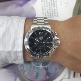 台中流當品拍賣 流當手錶 原裝 TAG Heuer 豪雅 Formula 1 鬧鈴 石英 男錶 盒單齊 喜歡價可議