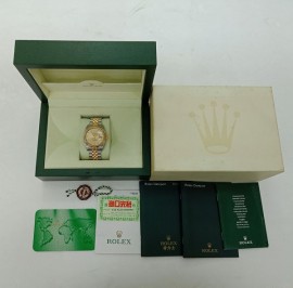 台中流當品拍賣 美品 原裝 ROLEX 勞力士 116233 十鑽面 自動 男錶 盒單齊全 9成9新 喜歡價可議